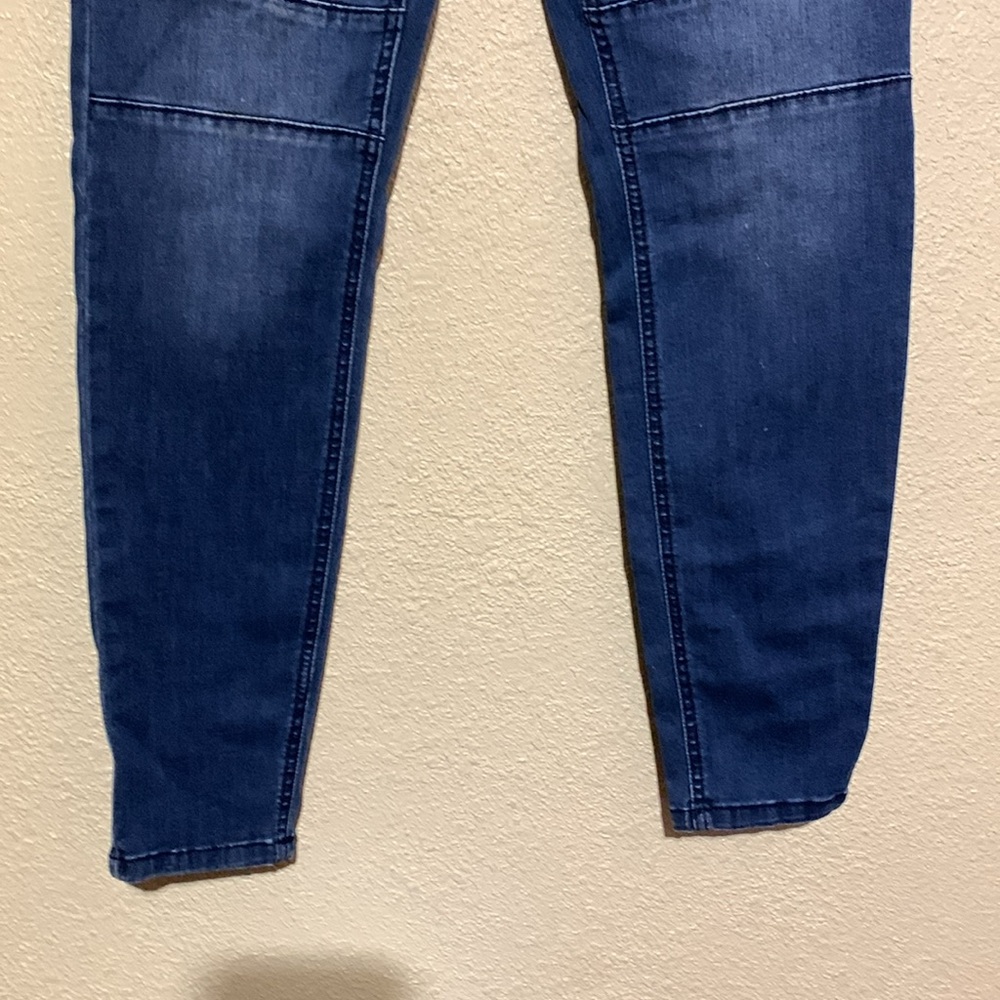 NOBO Jeans 9 Jr Blue Stretchy High Rise Skinny Cotton Polyester Spandex 4 Pocket - Picture 2 of 16
